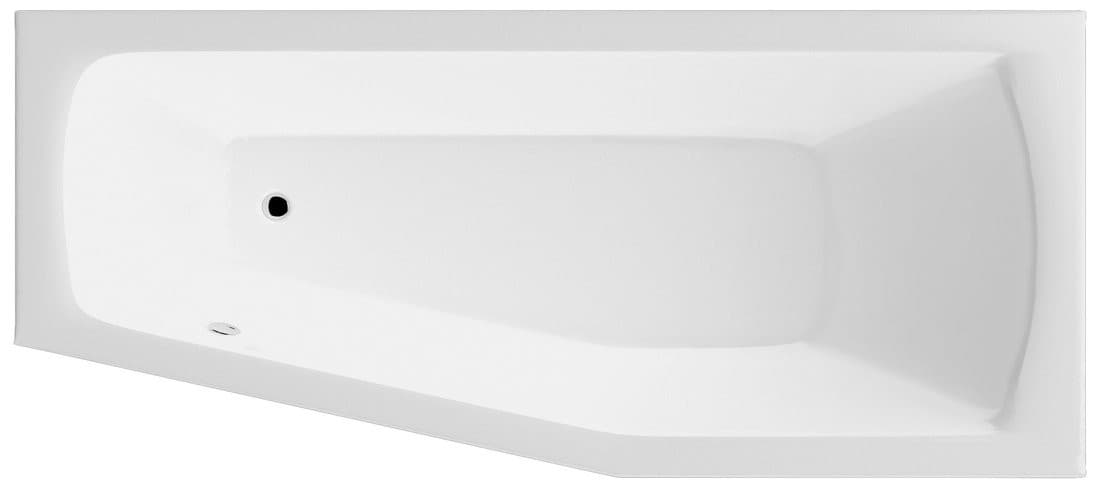 OPAVA wanna 170x70x44cm, prawa, biały