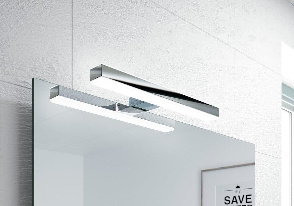 VERONICA 2 oświetlenie LED, 8 W, 300x25x83 mm, IP44, chrom