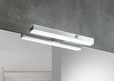 VERONICA 2 oświetlenie LED, 8 W, 300x25x83 mm, IP44, chrom