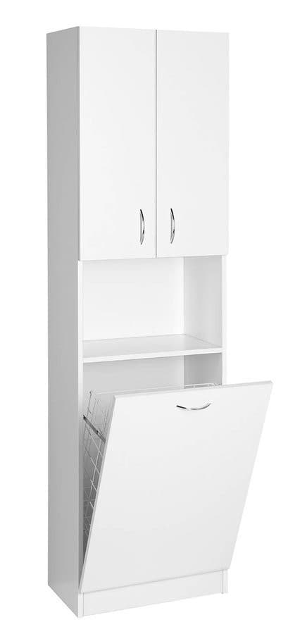 SIMPLEX ECO szafka wysoka z koszem na bieliznę 50x180x30cm