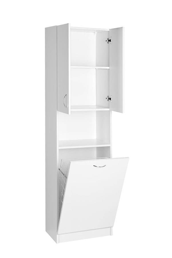 SIMPLEX ECO szafka wysoka z koszem na bieliznę 50x180x30cm