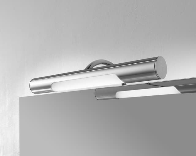 ANDREA LED oświetlenie ścienne, 5 W, 284x32x134 mm, IP44, chrom