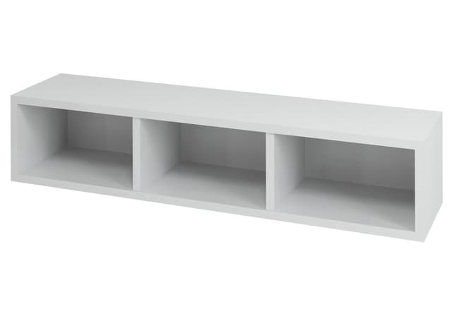 ESPACE szafka otwarta z półkami 20x94x22cm, biała