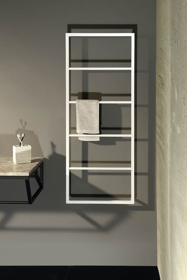 SKA ścienny wieszak na ręczniki 450x1150x100mm, biały mat
