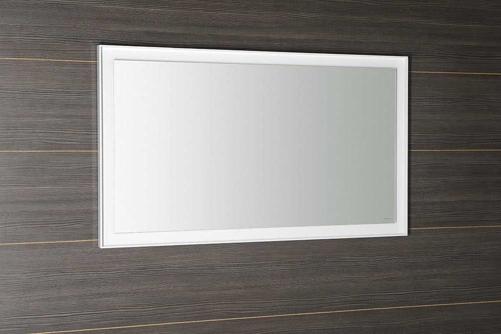 FLUT Lustro z podświetleniem LED 120x70cm, białe