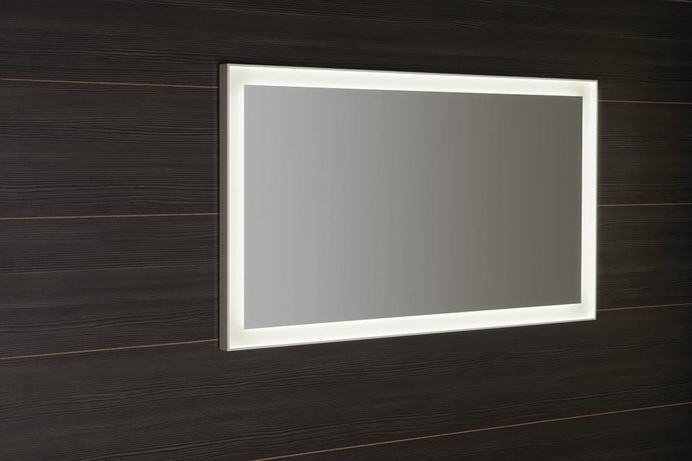 FLUT Lustro z podświetleniem LED 120x70cm, białe