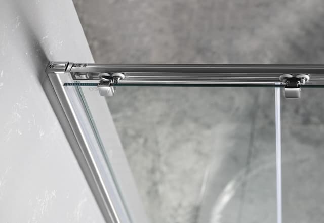 SIGMA SIMPLY drzwi prysznicowe przesuwne 1100mm, szkło Brick