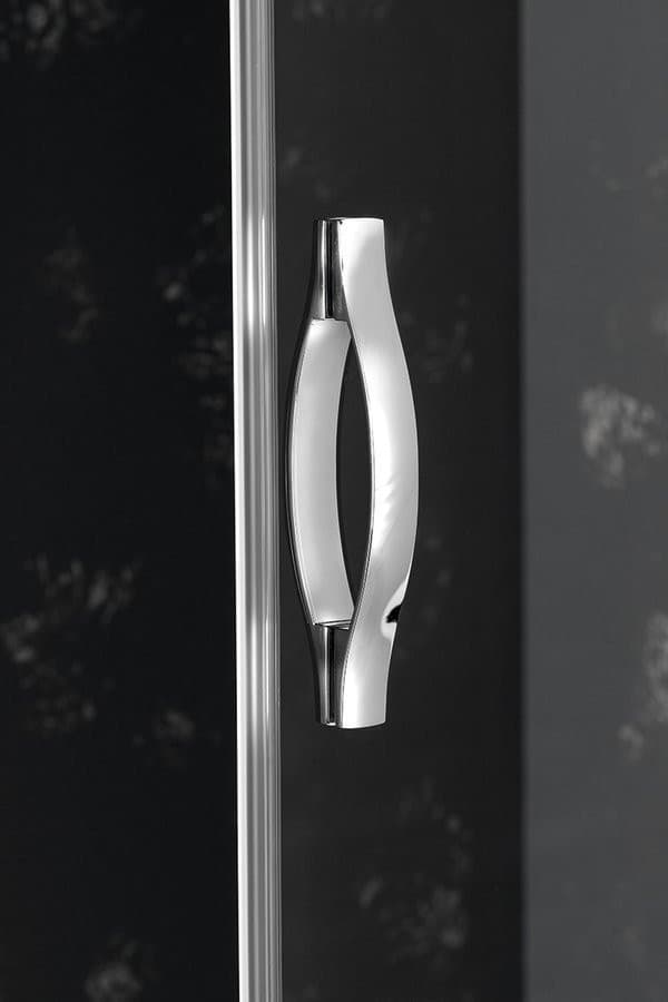 SIGMA SIMPLY drzwi prysznicowe przesuwne 1200mm, szkło Brick