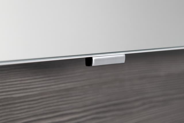 CLOE szafka z lustrem z oświetleniem LED, 80x50x18cm, biała