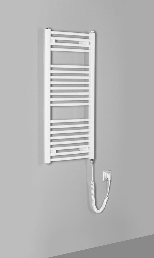ORBIT-E grzejnik elektryczny, obły, 450x960 mm, 300 W, biały