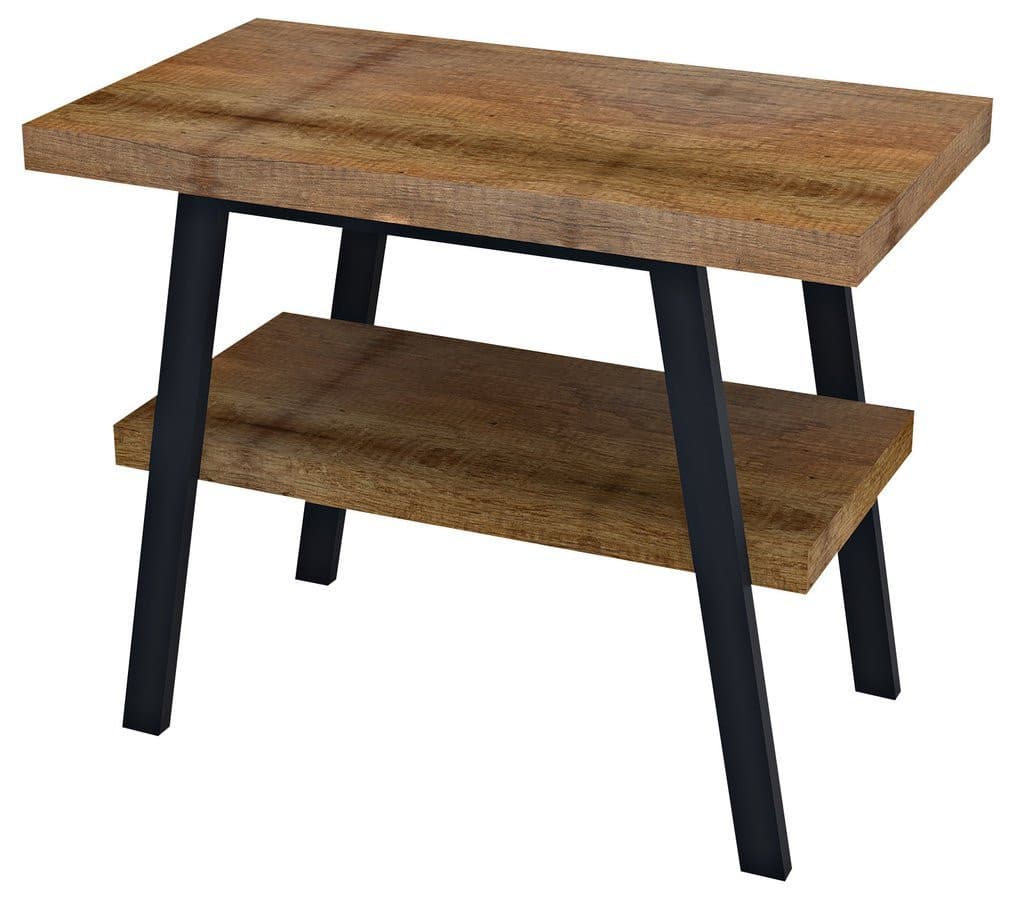 TWIGA wspornik stalowy 80x67cm, czarny mat, 2 szt.