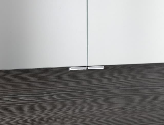 LUCIE szafka z lustrem z oświetleniem LED, 106x70x17cm, biała