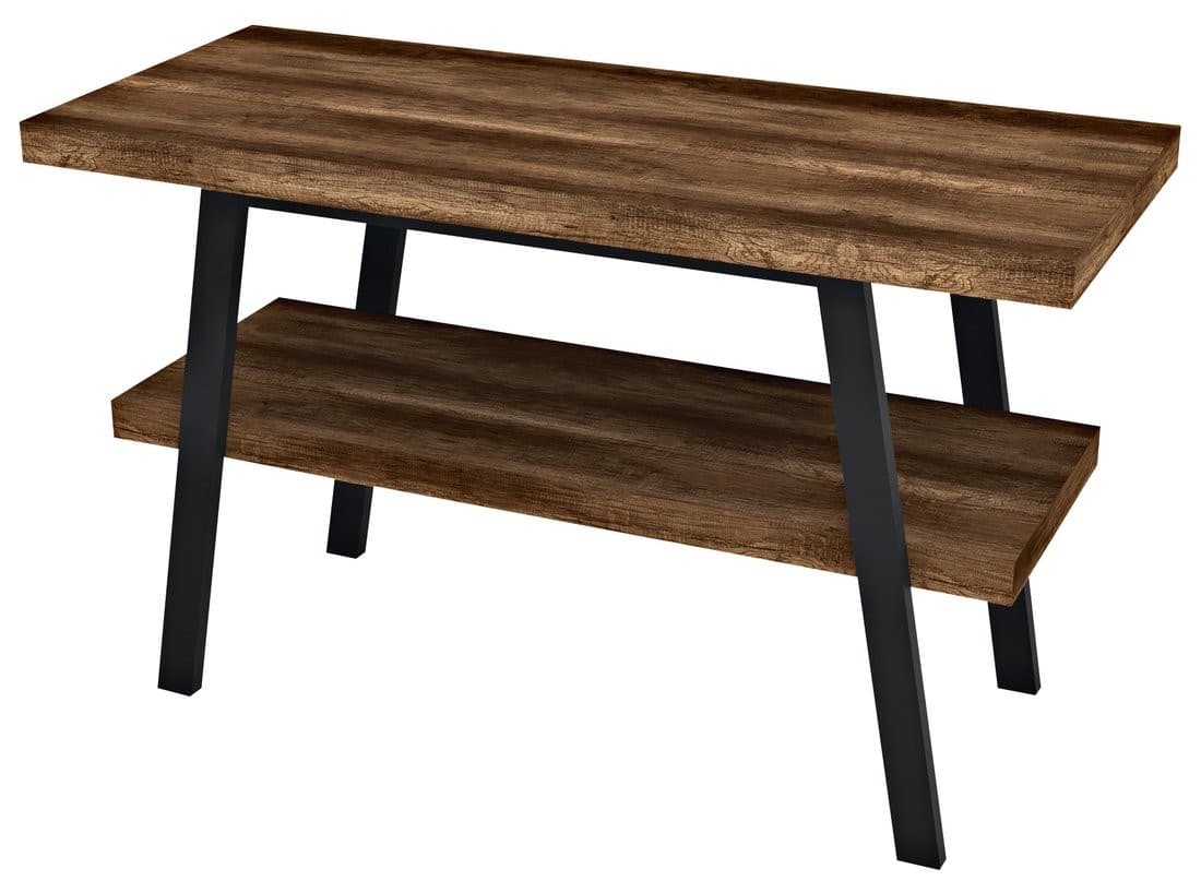 AVICE blat pod umywalkę 110x39cm, grubość 5cm, ciemny dąb