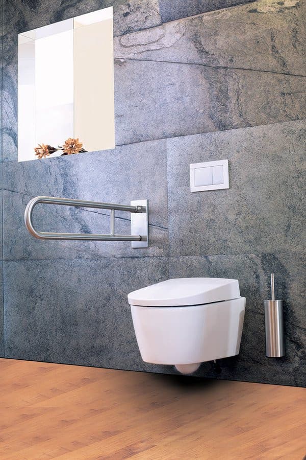 HANDICAP poręcz składana 813mm, stal nierdzewna polerowana