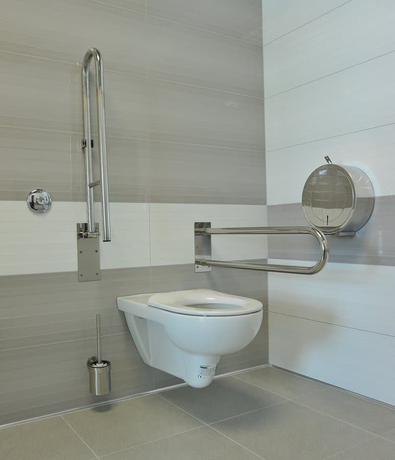 HANDICAP poręcz składana 813mm, stal nierdzewna polerowana