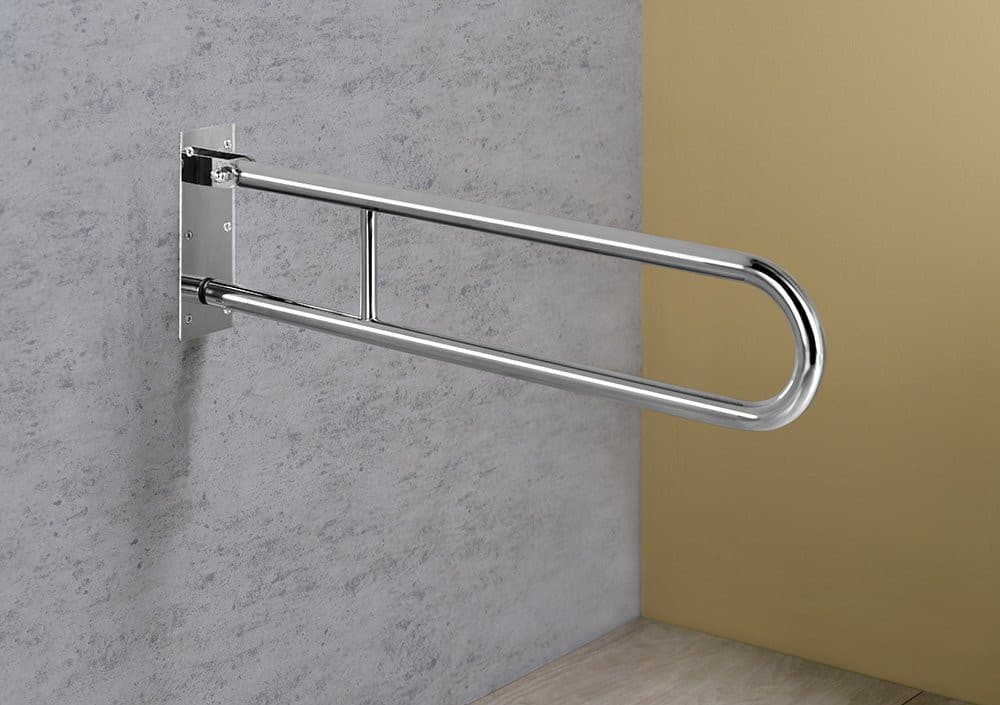 HANDICAP poręcz składana 813mm, stal nierdzewna polerowana