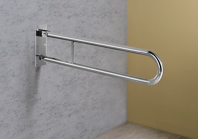 HANDICAP poręcz składana 813mm, stal nierdzewna polerowana
