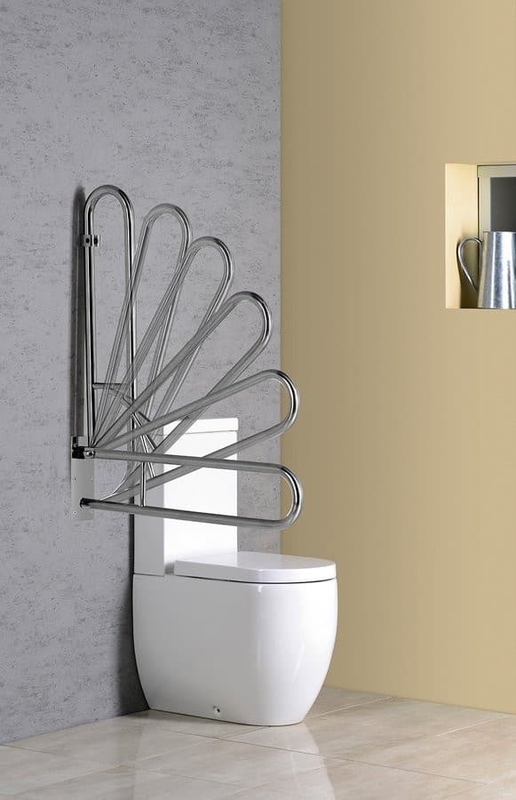 HANDICAP poręcz składana 813mm, stal nierdzewna polerowana