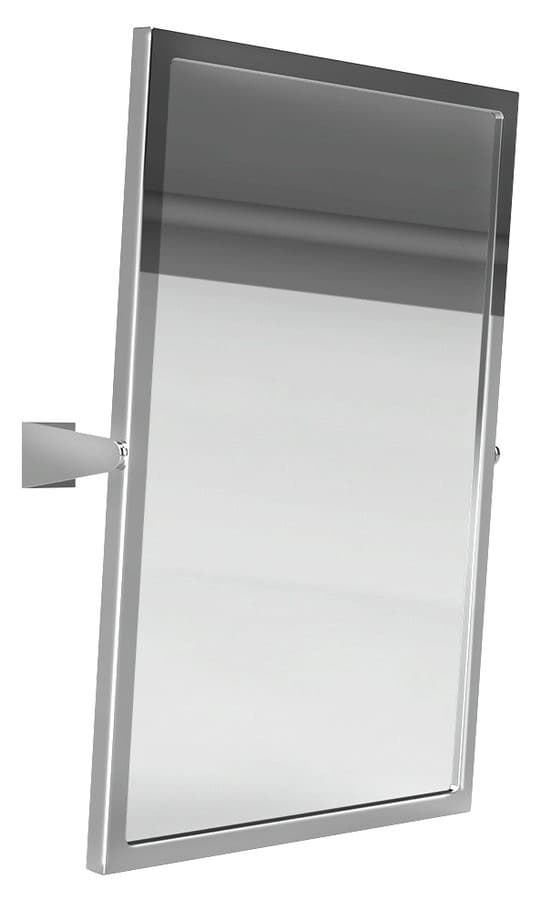 HANDICAP lustro uchylne 40x60cm, stal nierdzewna polerowana