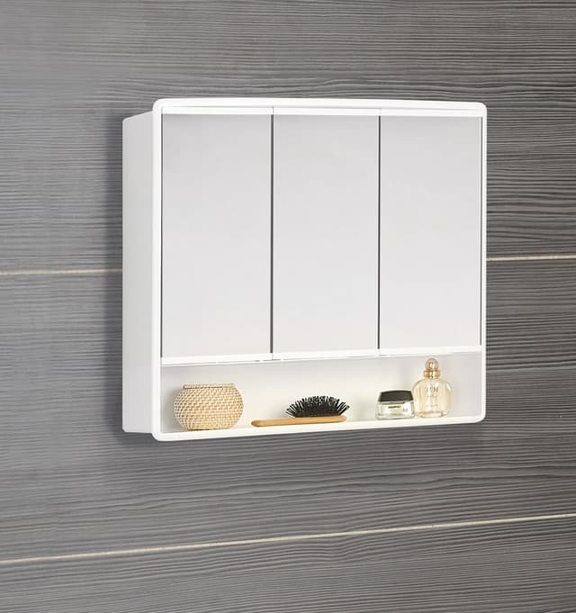 LYMO szafka z lustrem 58x49x14,7cm, plastik