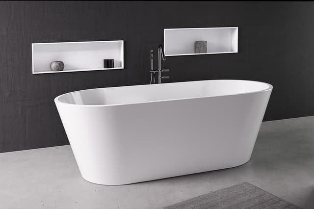 INSERTA półka wpuszczana, kompozyt, 510x270mm, biały