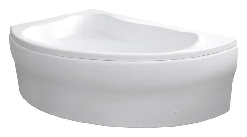 ORAVA wanna 150x9038cm, lewa, biały