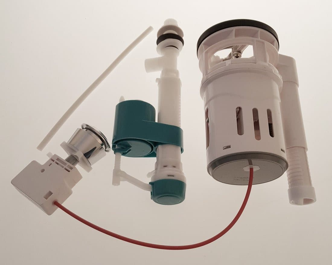 HYGIE RIMLESS mechanizm napełniania i spłukiwania, bovden