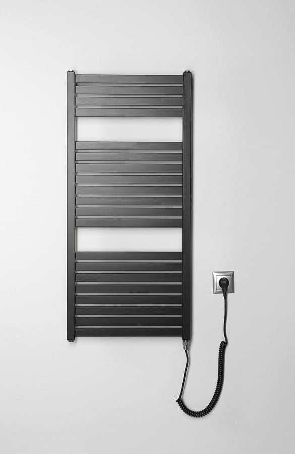 TONDI-E grzejnik elektryczny 450x970 mm, 300 W, czarny mat