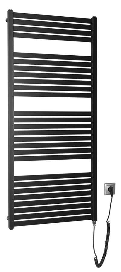 TONDI-E grzejnik elektryczny 600x1330 mm, 600 W, czarny mat