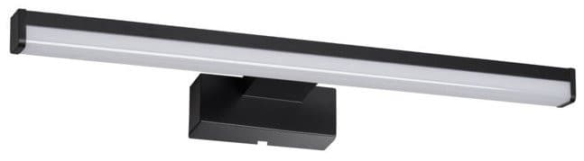 ASTEN oświetlenie LED, ścienne, 8W, 400x110mm, IP44, czarny mat
