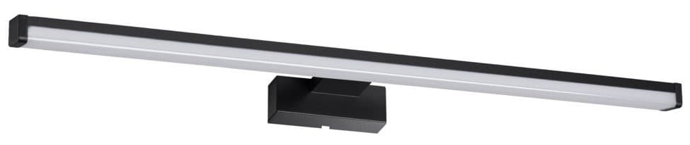 ASTEN oświetlenie LED, ścienne, 12W, 600x110mm, IP44, czarny mat