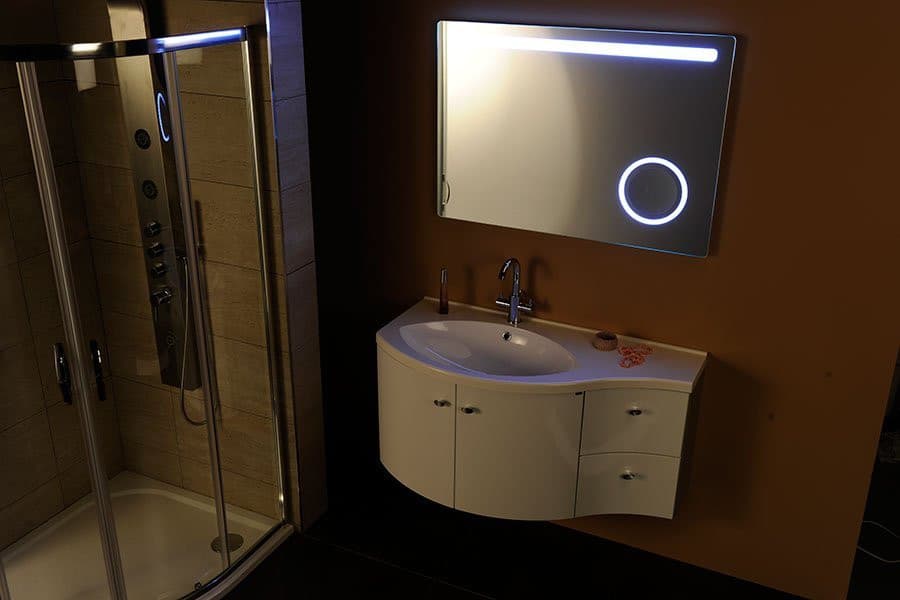 Lustro ASTRO z oświetleniem LED 100x70cm, lustro kosmetyczne