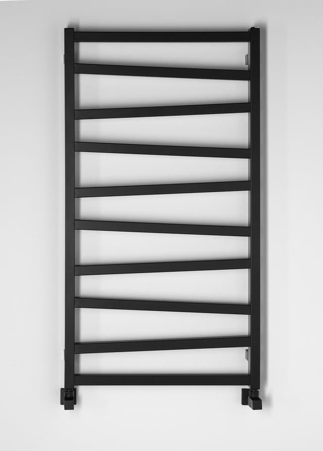 ZIG grzejnik łazienkowy 600x1096mm, czarny mat