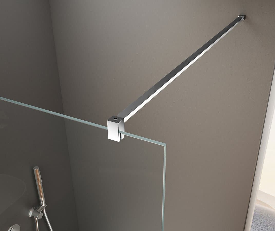 SPITZA kabina prysznicowa WALK-IN, 800mm, szkło czyste