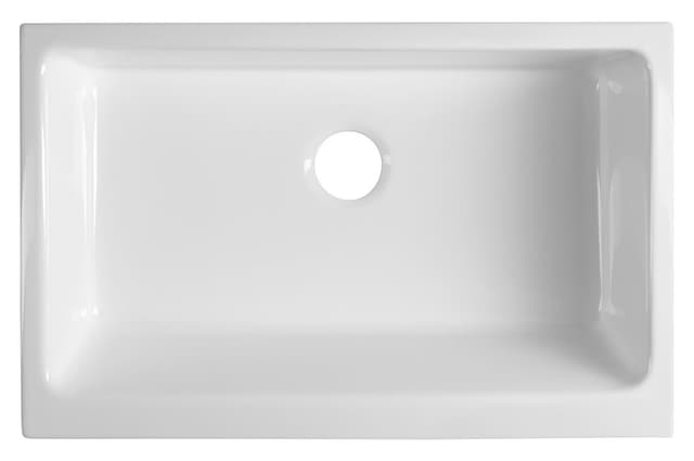 ARYA zlewozmywak ceramiczny 86x55,5cm, biały