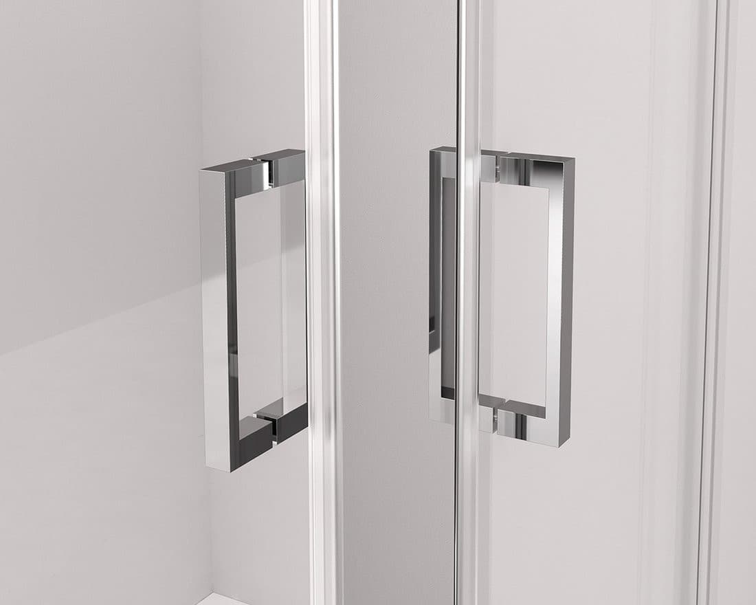 THRON SQUARE kabina prysznicowa 1200x900mm, wejście z rogu