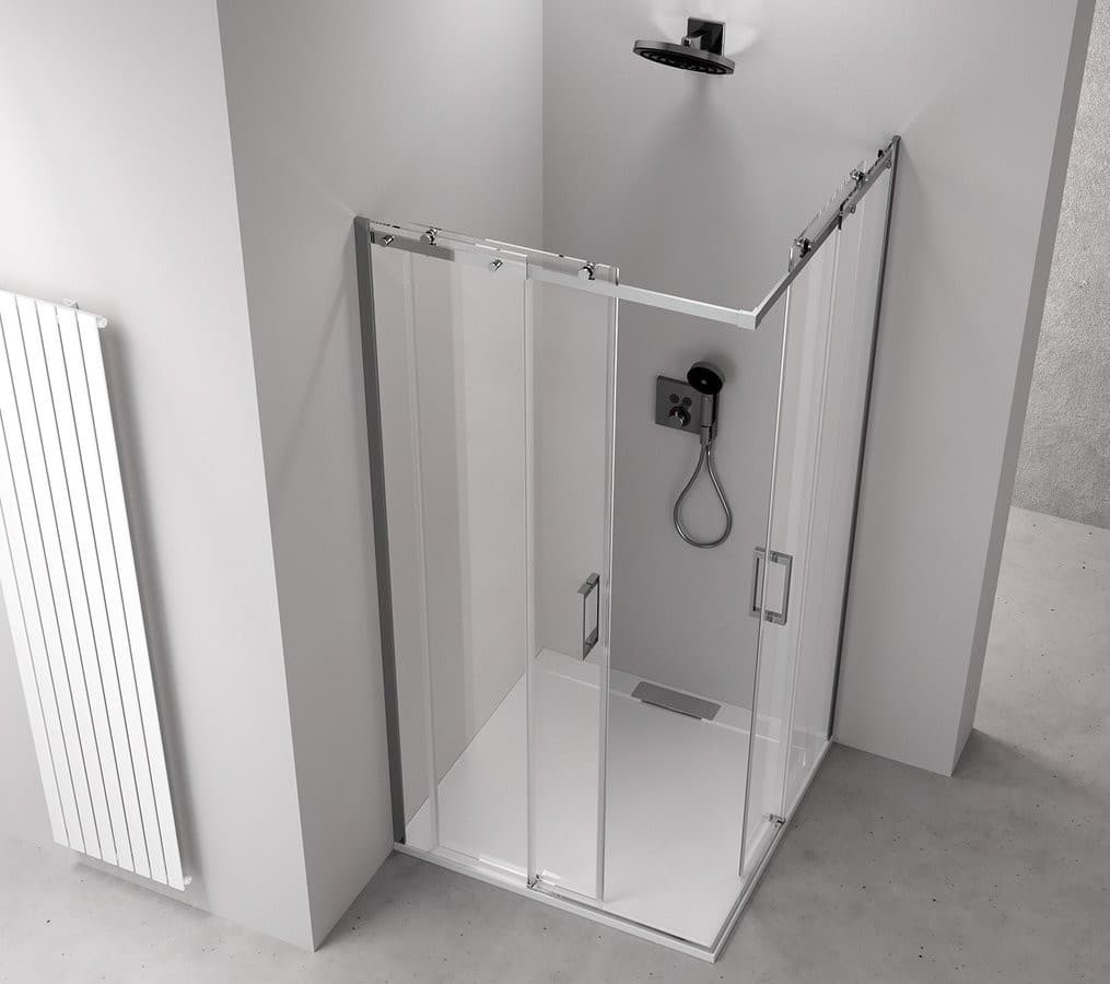 THRON ROUND kabina prysznicowa 1200x900mm wejście z rogu