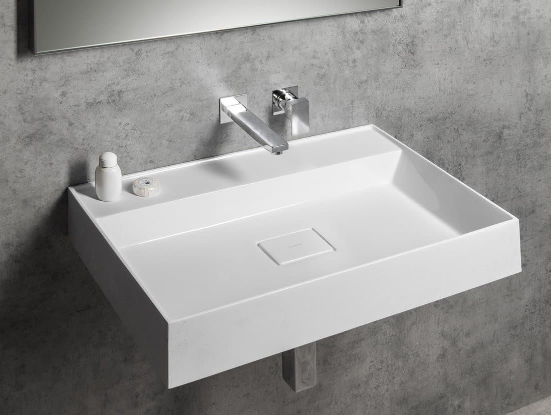 SPECTRE bateria umywalkowa podtynkowa, dwuelementowa, chrom