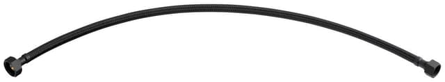 Wąż przyłączeniowy nierdzewny FxF 3/8&quot;x1/2&quot;, 60cm, czarny mat