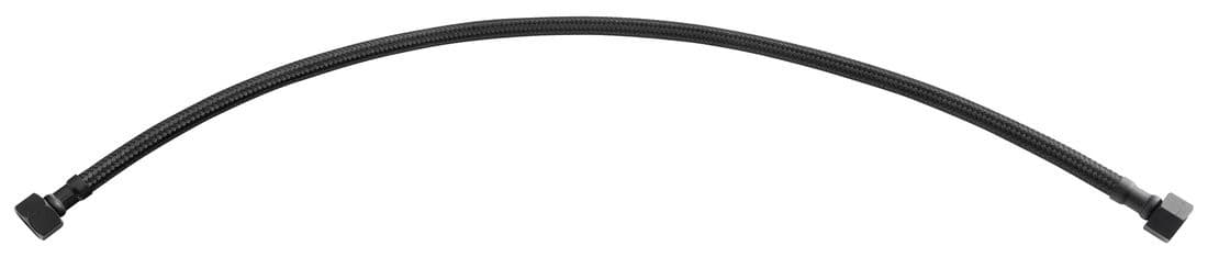 Wąż przyłączeniowy nierdzewny FxF 3/8&quot;x3/8&quot;, 60cm, czarny mat