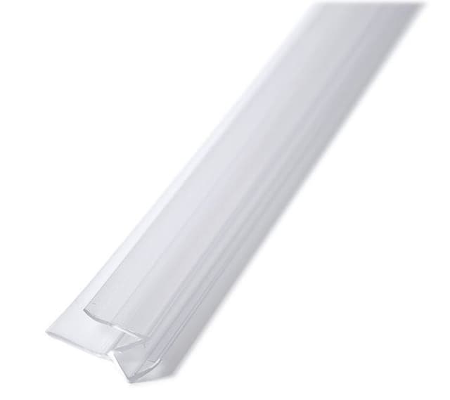 Uszczelka dolna do drzwi prysznicowych, szkło 6mm, 1000 mm