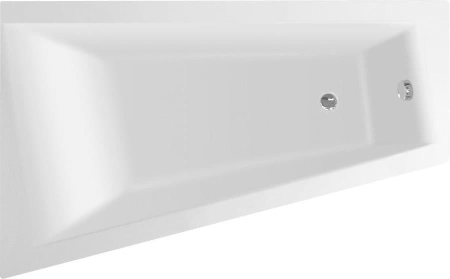 METUJE wanna 160x100x42cm, lewa, biały
