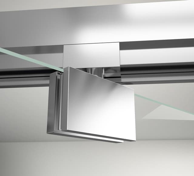 SIGMA SIMPLY drzwi prysznicowe obrotowe 900mm, szkło Brick