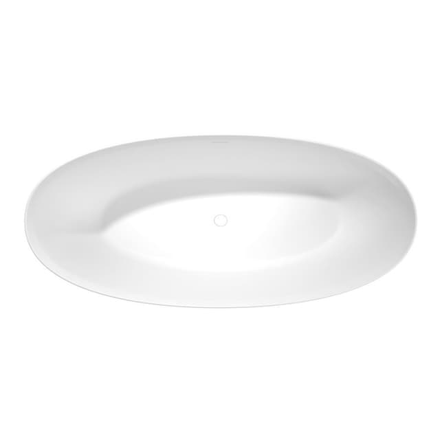 NOYA wanna wolnostojąca 170x76x56cm, solid surface, biały mat