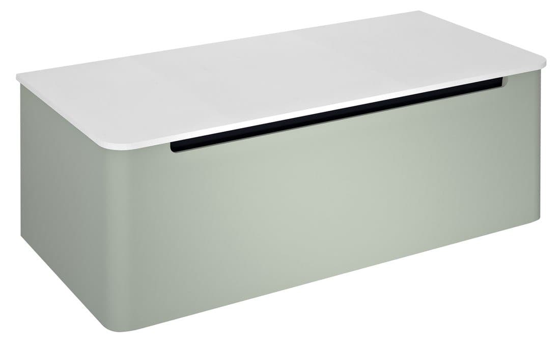 KERALA szafka pod umywalkę 100x35x47,5cm, 1 szuflada, verde