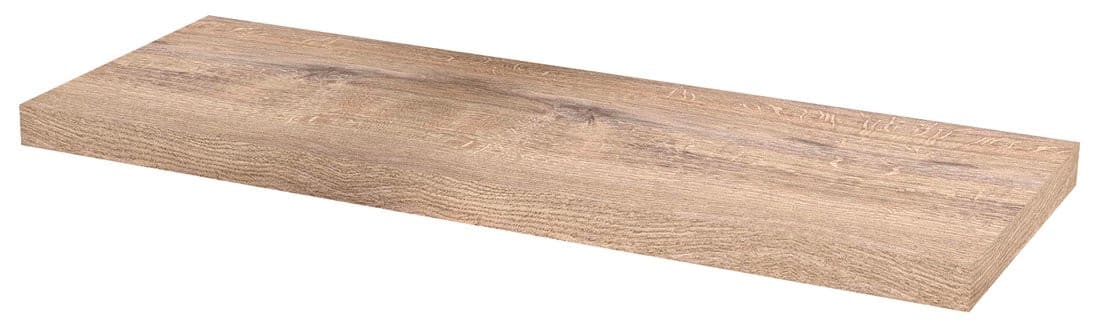 AVICE blat pod umywalkę 120,7x48,8cm, grubość 5cm, dąb Rover