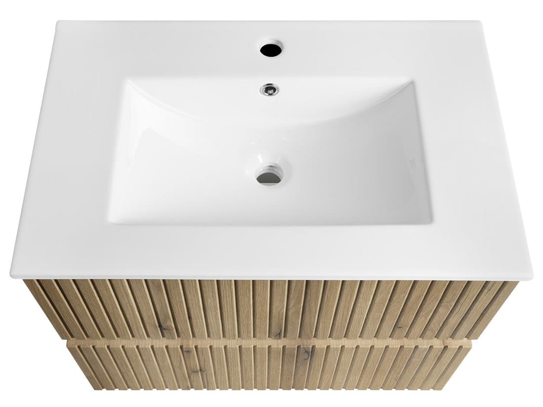 PANEDA STRIP szafka umywalkowa 69,5x55x45,2cm, dąb emporio
