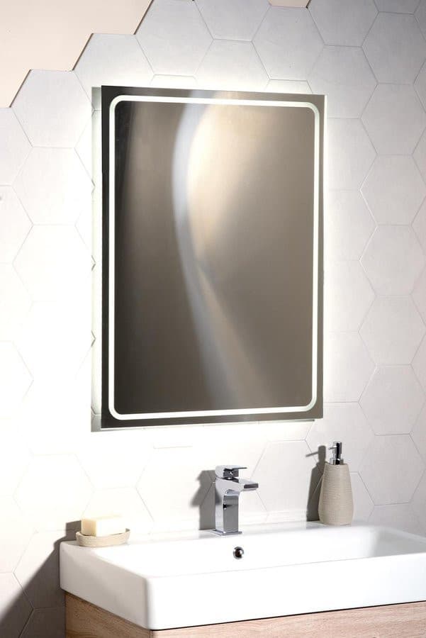Lustro GEMINI z oświetleniem LED 60x80cm