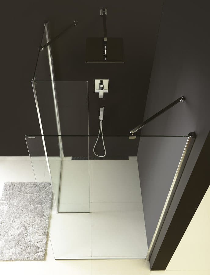 MODULAR SHOWER ścianka do montażu dodatkowego panela, 900 mm