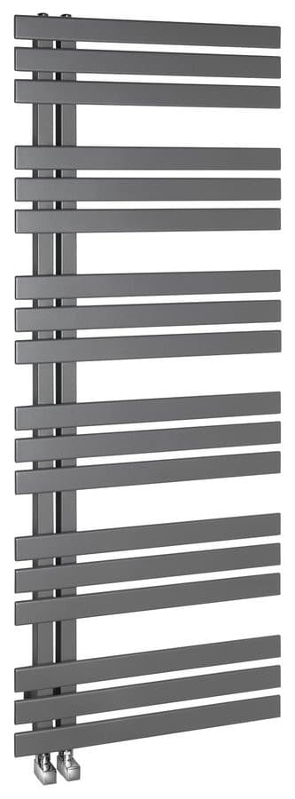 SILVANA grzejnik łazienkowy 600x1500 mm, srebro metaliczne